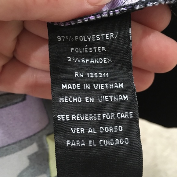 Ronni Nicole 10 scoopneck sleeveless block pattern geometric print - Picture 7 of 7